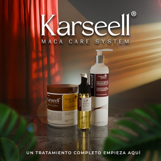 Botox Capilar + Champú Hidratante Profesional + Aceite de Argán 🌿 🧴 Karseell by Dr. USA